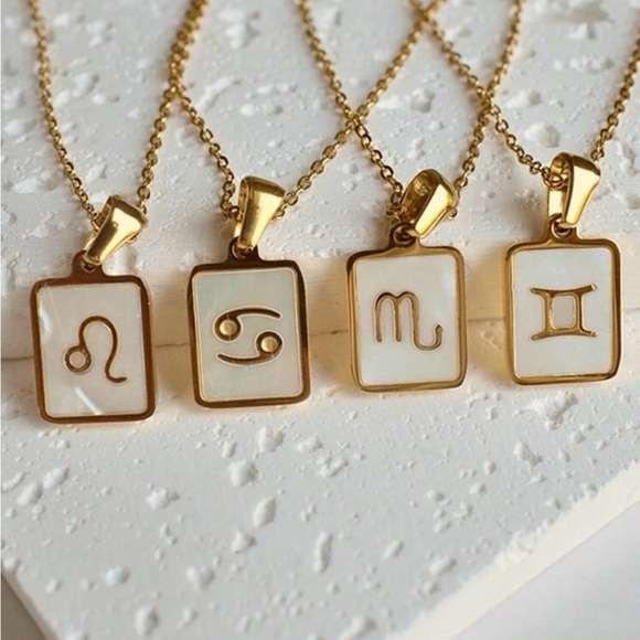 Jewelry - New stainless steel zodiac sign necklace